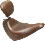 Mustang Wide Tripper Seat For Harley Davidson FLSL 1750 2018-2021 - Brown