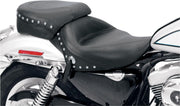 Mustang Wide Vintage Solo Seat For Harley Davidson XL 1200 C 2004-2020 - Black