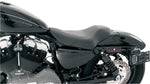 Mustang Tripper Synthetic Leather Solo Seat For Harley Davidson XL 1200 CX 2016-2020 - Black