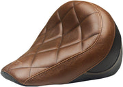 Mustang Solo Touring Seat For Indian Scout 60 2021-2022 - Brown