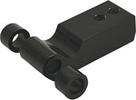 Memphis Shades Long Headlight Mount Extension Hardware For Harley Davidson FXBB 1750 2018-2020 Black