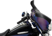 Memphis Shades Batwing Spoiler Windshield For Suzuki C 50 16.5 cm (6-1 2") - Black