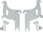 Memphis Shades Bullet Fairing Trigger Lock Hardware Kit For Harley Davidson FLHR 1340 1994-1998 - Polished