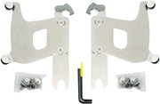 Memphis Shades Bullet Fairing Trigger Lock Hardware Kit For Harley Davidson FLS 1690 2012-2017 - Polished
