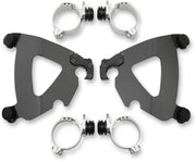 Memphis Shades Road Warrior Trigger Lock Mount Kit For Harley Davidson FXDF 1584 2008-2011 - Black