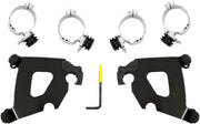 Memphis Shades Cafe Fairing Trigger Lock Hardware Kit For Harley Davidson FXLR 1750 2018-2020 - Black