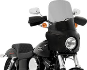 Memphis Shades Road Warrior Windshield For Harley Davidson FLHR 1340 1994-1998 43 cm (17") - Black Smoke