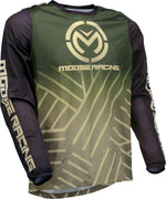 Moose Racing Sahara Jersey - Black Green