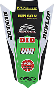 Factory Effex Rear Fender Kit - Kawasaki KXF450 2019