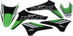 Factory Effex Evo Series Shroud Graphic Kit - Kawasaki KLX110R 2021-2022
