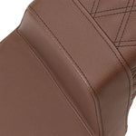 Saddlemen Step Up Front Smooth Seat For Indian Scout 60 2021-2022 - Brown