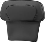 Saddlemen Chopped Tour Pak Black Stitching Backrest Pads For Harley Davidson FLHTCU 1690 2014-2016 - Black