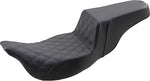 Saddlemen Extended Reach Step Up Seats For Harley Davidson FLHR 1584 2008 - Black