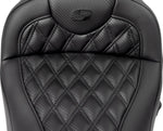 Saddlemen Roadsofa Carbon Fibre Seat For Harley Davidson FLH 1868 2021 - Black