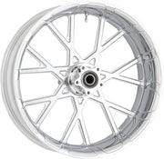 Arlen Ness Procross Forged Aluminium Wheel For Harley Davidson FLHR 1584 2009 18x5.5 Rear - Chrome Silver