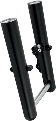 Arlen Ness Dual-Disc Hot Legs Fork Legs For Harley Davidson FLHR 1584 2008 Lower - Black