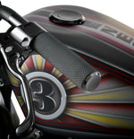 Arlen Ness Knurled Grips For Harley Davidson FL 1200 1976-1977 - Black