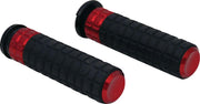 Arlen Ness SpeedLiner Grips For Harley Davidson FLHX 1923 2024 - Black Red