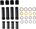 Arlen Ness Pushrod Tube Cover Kit For Harley Davidson FLDE 1750 2018-2020 - Black Anodized