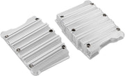 Arlen Ness 10 Gauge Rocker Box Top Covers For Harley Davidson FLD 1690 2012-2013 - Chrome