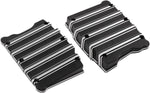 Arlen Ness 10 Gauge Rocker Box Top Covers For Harley Davidson FLD 1690 2012-2013 - Black