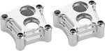 Arlen Ness 10 Gauge Lifter Block Covers For Harley Davidson FLD 1690 2012-2013 - Chrome