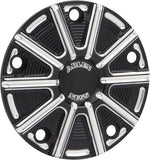 Arlen Ness 10-Gauge Points Cover For Harley Davidson FLD 1690 2012-2013 - Black