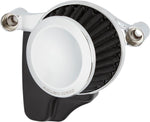 Arlen Ness Mini 22° Air Cleaner Kit For Harley Davidson XL 1200 C 1996-2020 - Chrome