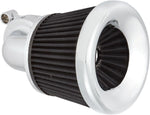 Arlen Ness Velocity 90° Air Cleaner Kit For Harley Davidson FLHR 1584 2008 - Chrome