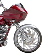 Arlen Ness Real Steel Rapper Front Fender For Harley Davidson FLHT 1450 1999-2003 130 60-23 Front - Unfinished