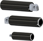 Arlen Ness Fusion Male-Mount Footpegss For Harley Davidson FLD 1690 2012-2013 - Aluminum Black