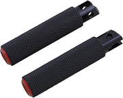 Arlen Ness M-Eight Fusion Footpegs For Harley Davidson FLDE 1750 2019-2020 - Black Red