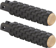 Arlen Ness Fusion Footpegss For Indian Challenger 108 2020-2024 - Black Brass