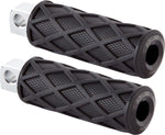 Arlen Ness Diamond Foot Pegs For Harley Davidson FLD 1690 2012-2013 - Black