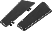 Arlen Ness Fusion Series Adjustable Floorboards For Harley Davidson FLD 1690 2012-2013 - Black Unfinished