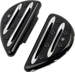 Arlen Ness Deep Cut Floorboards For Harley Davidson FLHR 1340 1994-1998 - Black Unfinished