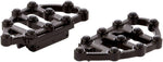 Arlen Ness MX Billet Floorboards For Harley Davidson FLHR 1340 1994-1998 - Black