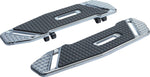 Arlen Ness SpeedLiner Floorboards For Harley Davidson FLD 1690 2012-2013 - Black Chrome