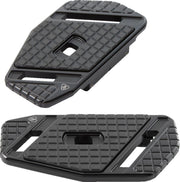 Arlen Ness SpeedLiner Passenger Floorboards For Harley Davidson FLD 1690 2012-2013 - Black