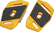 Arlen Ness SpeedLiner Passenger Floorboards For Harley Davidson FLD 1690 2012-2013 - Black Gold