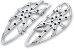 Arlen Ness Adjustable Driver Floorboards For Harley Davidson FLHR 1584 2008-2009 - Chrome