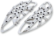 Arlen Ness Adjustable Driver Floorboards For Harley Davidson FLHR 1584 2008-2009 - Chrome