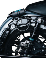 Legend Suspension REVO ARC Remote Reservoir External Mount For Harley Davidson FLHR 1690 - Black
