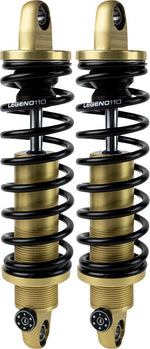 Legend Suspension Revo-A Coil Suspension Shocks For Harley Davidson FLD 1690 2012-2013 Rear 356.00mm (14.00") - Gold