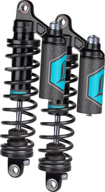 Legend Suspension REVO ARC Piggyback Coil Suspension Shocks For Harley Davidson FLD 1690 2012-2013 Rear 356.00mm (14.00")
