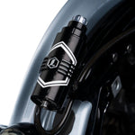 Legend Suspension REVO ARC Billet Remote Reservoir External Mounts For Harley Davidson FLH 1868 2021 - Black