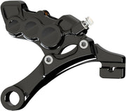 Arlen Ness Ness Tech 6 Piston Differential Bore Caliper For Harley Davidson FLD 1690 2012-2013 Rear - Black