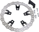 Arlen Ness Jagged Floating Brake Disc For Harley Davidson FLHFB 1868 2023 - Front Left