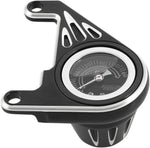 Arlen Ness Oil Pressure Gauge Kit For Harley Davidson XL 1200 C 1996-2020 - Black Grey