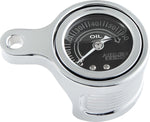 Arlen Ness Method Oil Pressure Gauge For Harley Davidson FLDE 1750 2018-2020 - Silver